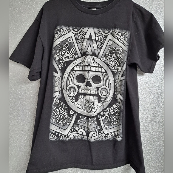 Aztec Tatoo T-Shirt   Size L - Picture 2 of 4